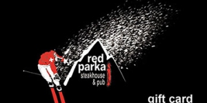 red parka giftcard